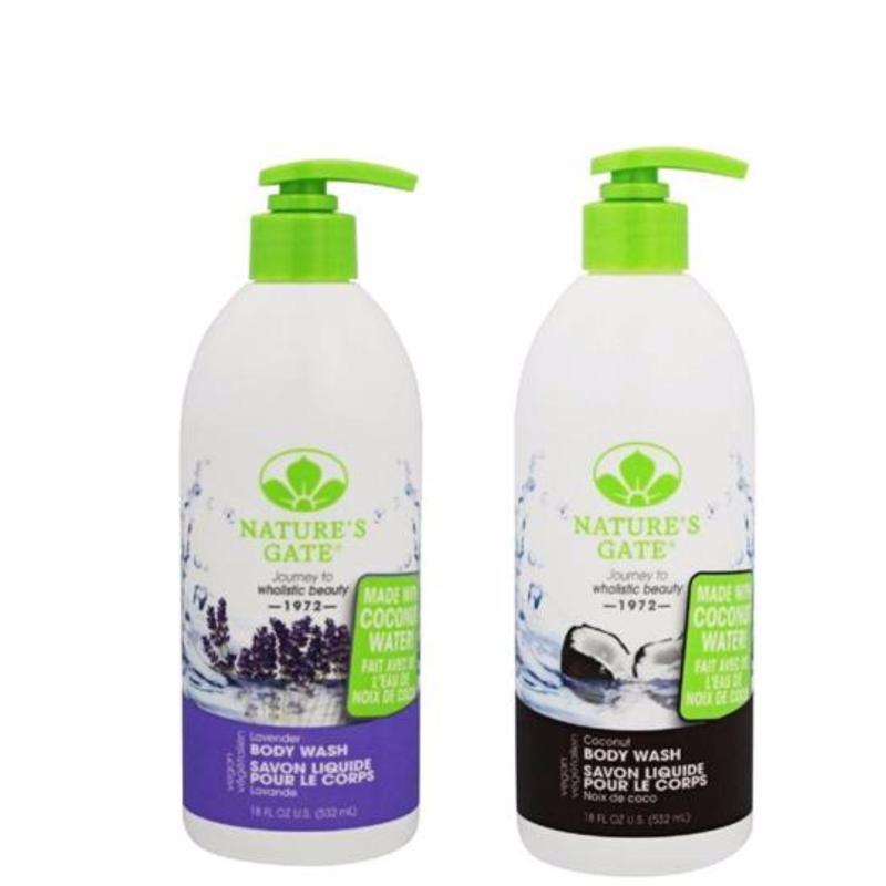 Buy Natures Gate Lavender Body Wash and Coconut Body Wash 532ml Singapore