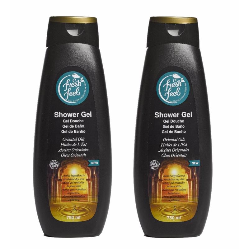 Buy NELLY FRESH FEEL SHOWER GEL ORIENTAL OIL 750ML x2 Qty Singapore