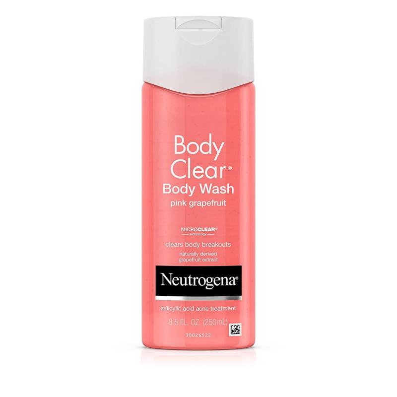 Buy Neutrogena Body Clear Body Wash, Salicylic Acid Acne Treatment, Pink Grapefruit, 8.5 Fl. Oz./250 ml Singapore