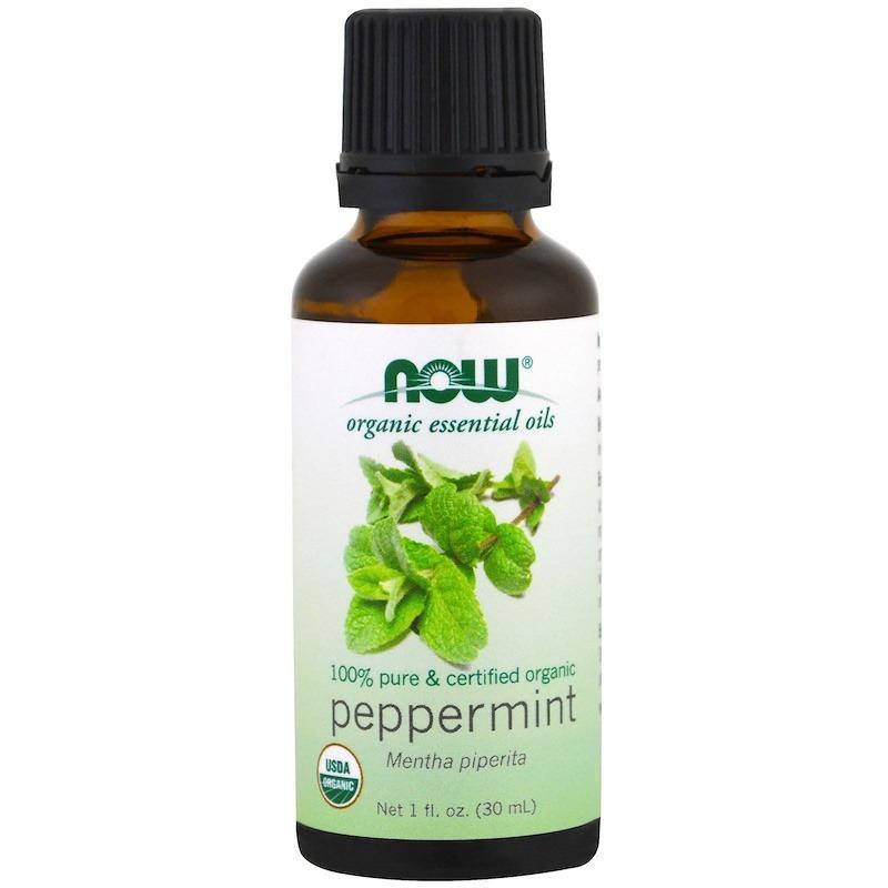 Buy Now Foods, Organic Essential Oils, Peppermint, 1 fl oz (30ml) Singapore