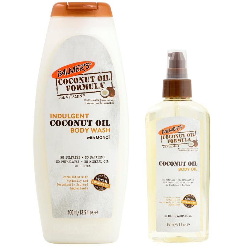 Buy Palmers Coconut Oil Body Wash + Coconut Body Oil Singapore