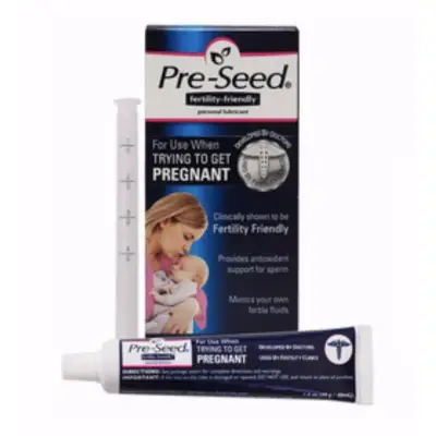 Pre-Seed / Preseed sperm friendly lubricant - Expiry Dec 2022