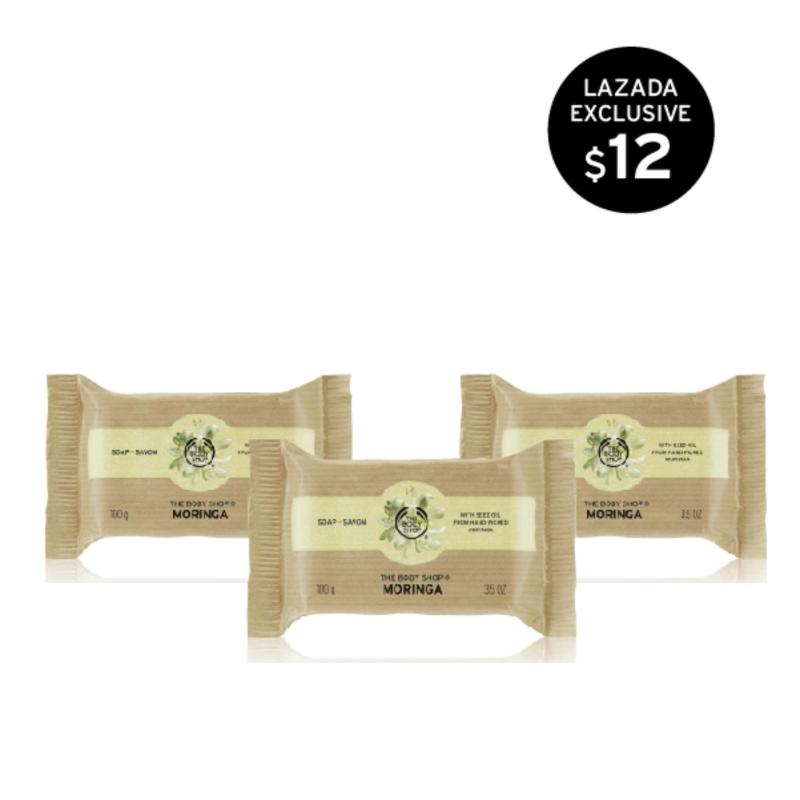 Buy The Body Shop Moringa Soap (100G) Bundle Exclusive Singapore