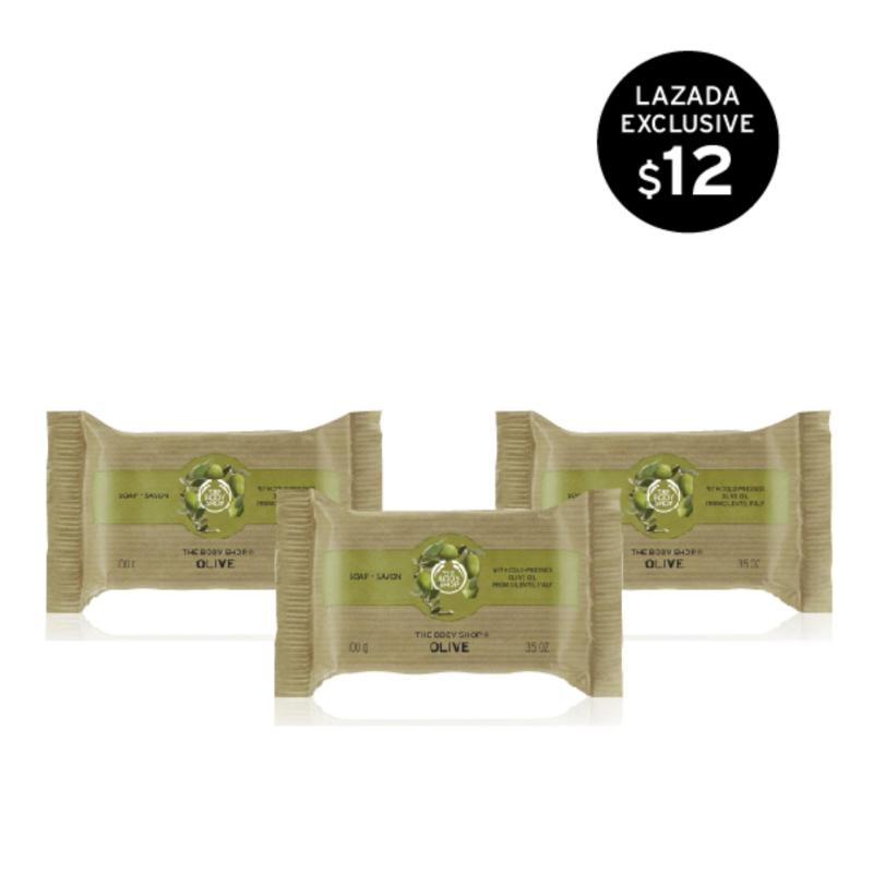 Buy The Body Shop Olive Soap (100G) Bundle Exclusive Singapore