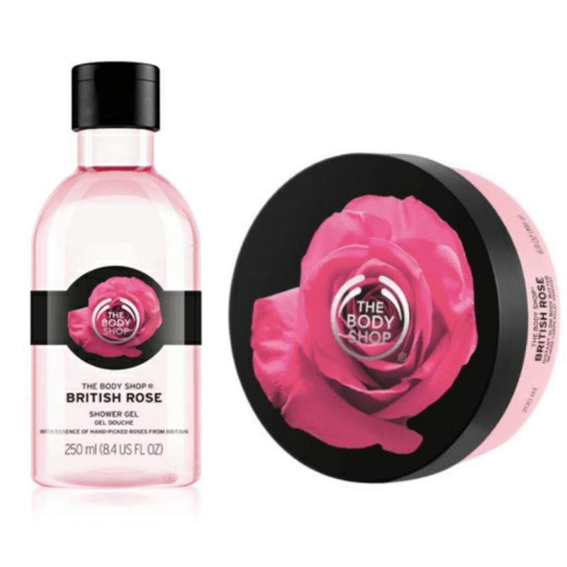 Buy THE BODY SHOP ROSE BODY BUTTER 200ML + SHOWER GEL 250ML Singapore