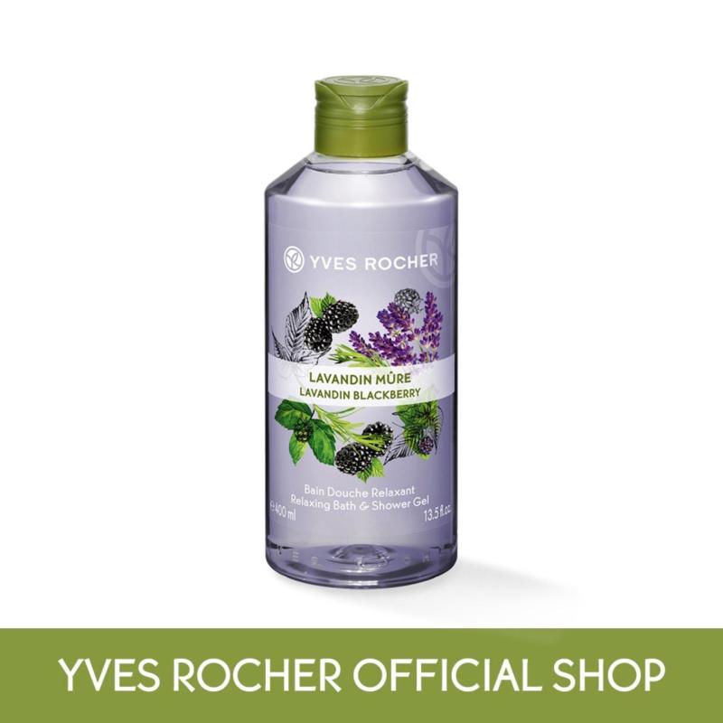 Buy Yves Rocher Relaxing Lavandin Blackberry Bath Shower Gel 400ml Singapore