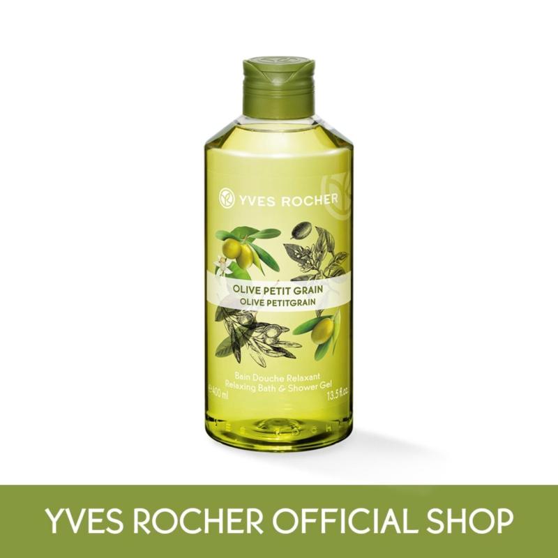 Buy Yves Rocher Relaxing Olive Petit Grain Bath Shower Gel 400ml Singapore