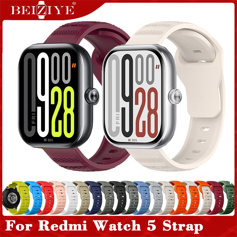 สายรัดซิลิโคนกีฬาสำหรับ Xiaomi Redmi Watch 5 สายนาฬิกา Rubber Band Redmi Watch5 Strap smart watch band Replacement Accessories ราคา 227 บาท*ส่งฟรี
