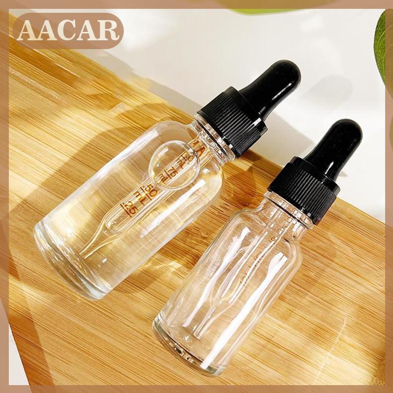 AACAR Chai nhỏ giọt với quy mô Thuốc thử Eye Drop thủy tinh trong suốt hương liệu lỏng Pipette chai bơm lại Chai du lịch
