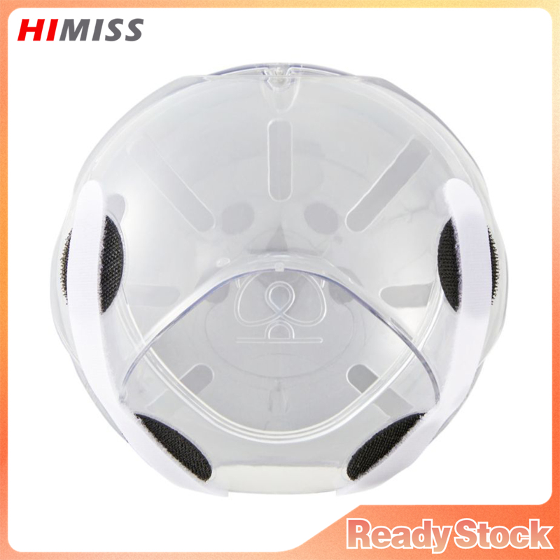 HIMISS Dog Muzzle Transparent Breathable Cat Face Mask Dog Grooming Muzzle Dog Ball Mask Cat Surgery Helmet Prevent Biting Face Mask Hood For Aggressive Cat Dog ราคา 292 บาท*ส่งฟรี