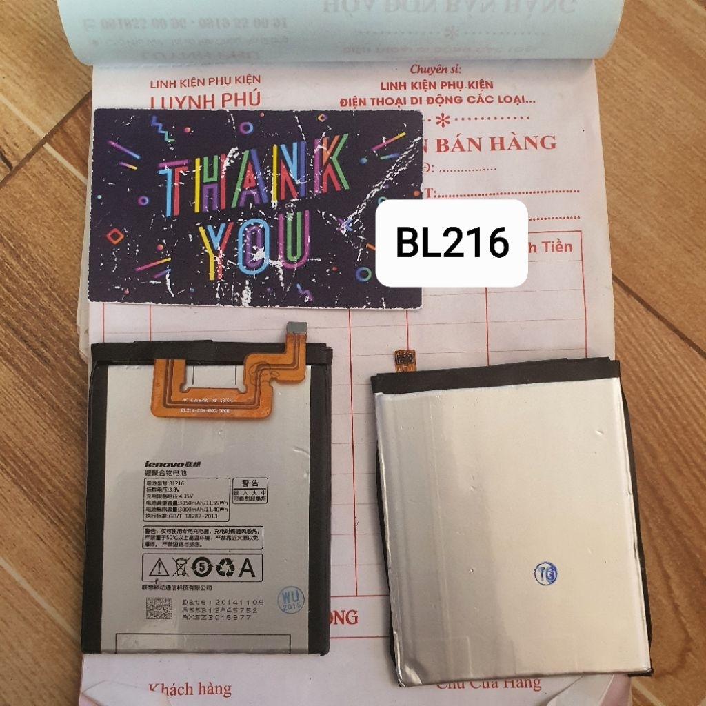 Pin lenovo BL216/BL245/BL229/BL222/BL171/BL194