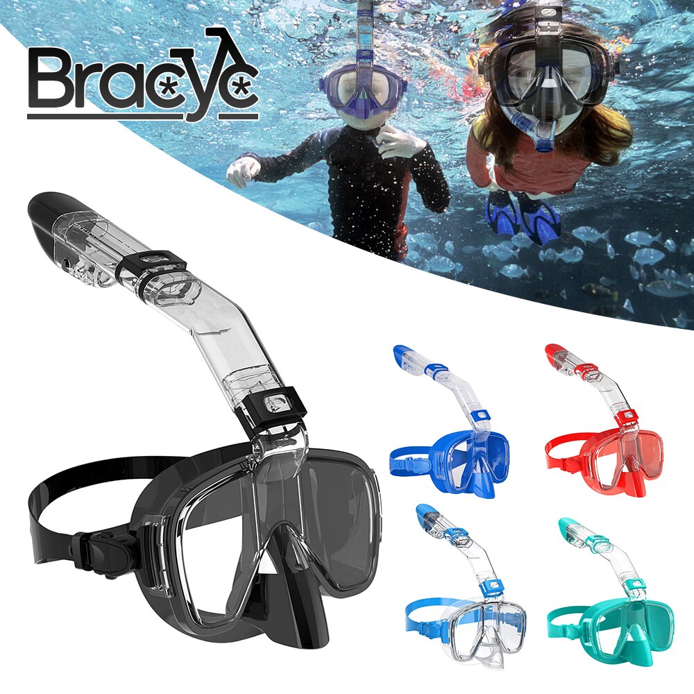 Diving Mask Adjustable Snorkeling Mask Diopters Panoramic Anti-Leak Anti