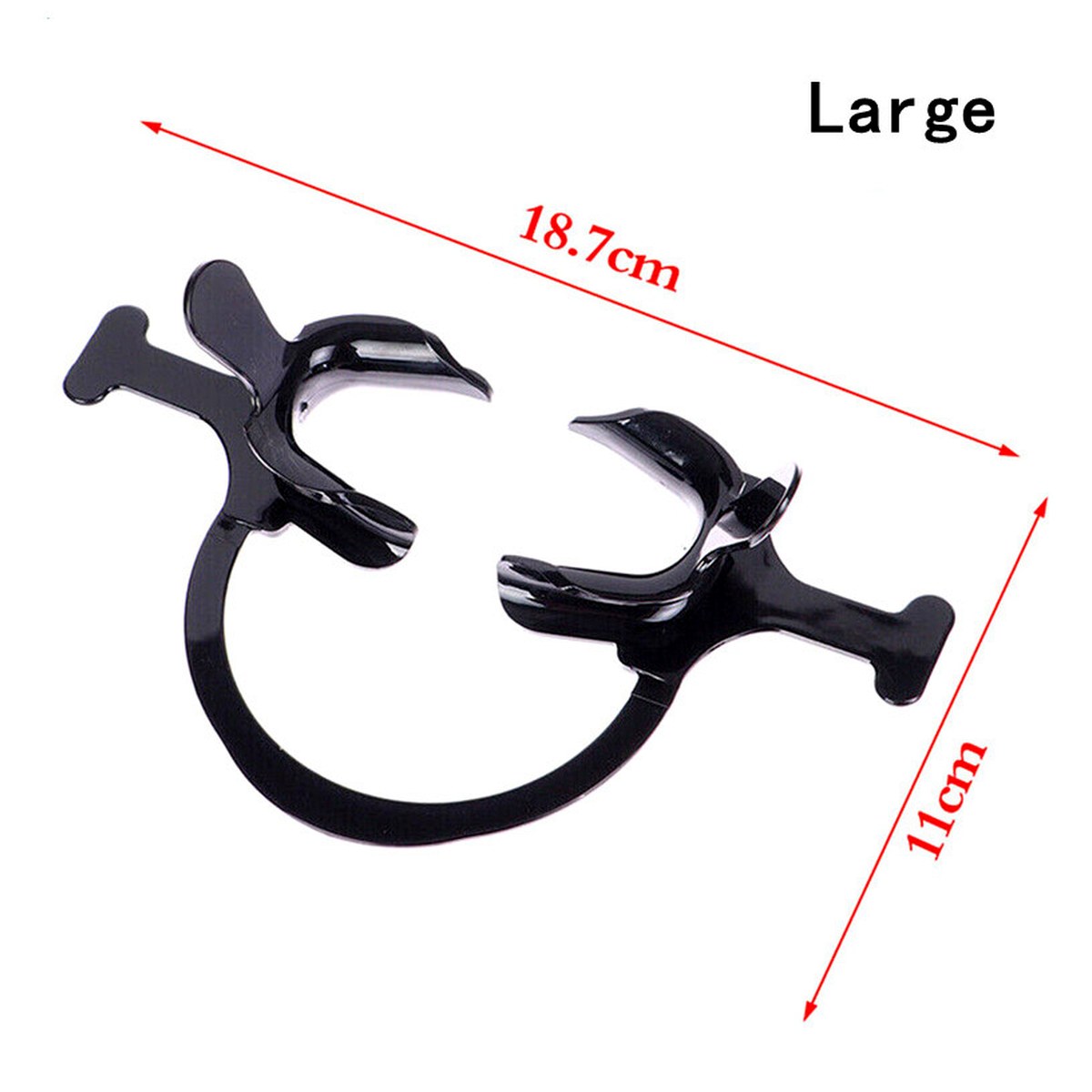 【Saralux】 Mouth Opener C Shape With Handle Intraoral Cheek Retractor Lip Expander for Kids Oral Care Tool