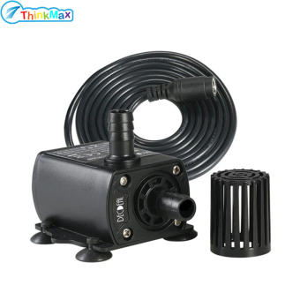 Mini Máy bơm chìm 12V 6W yên tĩnh không thấm nước không chổi than Aquarium circulator