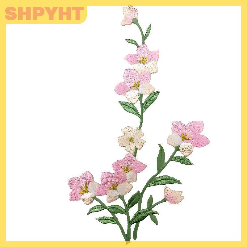 SHPYHT Hoa ủi Stickers thêu các bản vá lỗi decals váy quần áo phụ kiện trang trí vải các bản vá lỗi