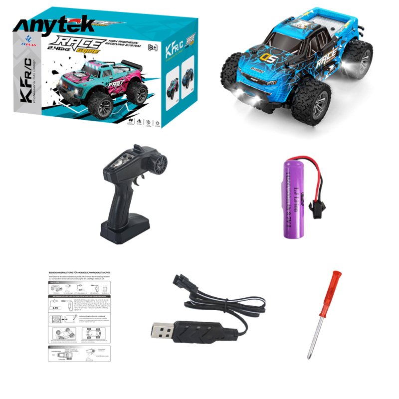 KF24 RC Car High Speed Off-Road Vehicle With Light Rechargeable RC Drift Racing Cars For Boys Girls Birthday Gifts ราคา 444 บาท*ส่งฟรี