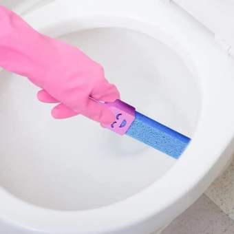 DISKAS Loại bỏ vết bẩn Gậy làm sạch đá bọt Mạnh mẽ Vô hại Bàn chải đá bọt Phụ kiện gia đình Có thể tháo rời Bàn chải nhà vệ sinh Bồn cầu