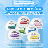 COMBO 10 Miếng Mặt Nạ Bano:Bagi Vita Genic Jelly Mask Dưỡng Da Chuyên Sâu Dành Cho Mọi Loại Da 30ml