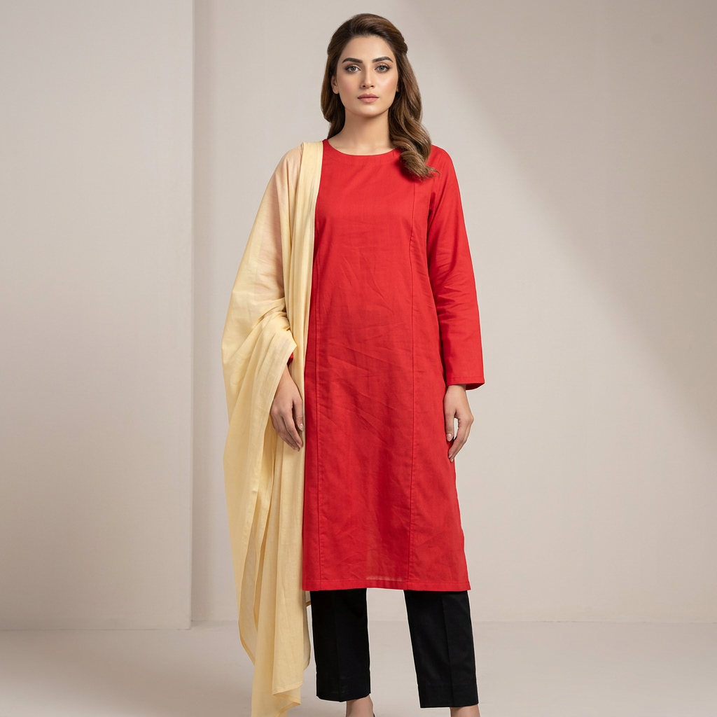Embroidered Cotton Stitched  Trouser For Women \ Ladies \ Girls