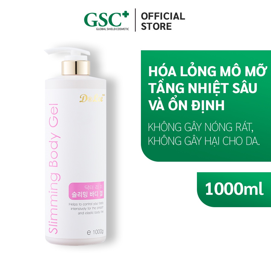 Gel nóng tan mỡ Dr. Leemee Slimming Body Gel 1000g - Chuyên dụng tại Spa