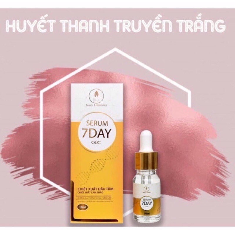 Huyết thanh truyền trắng 7DAYS