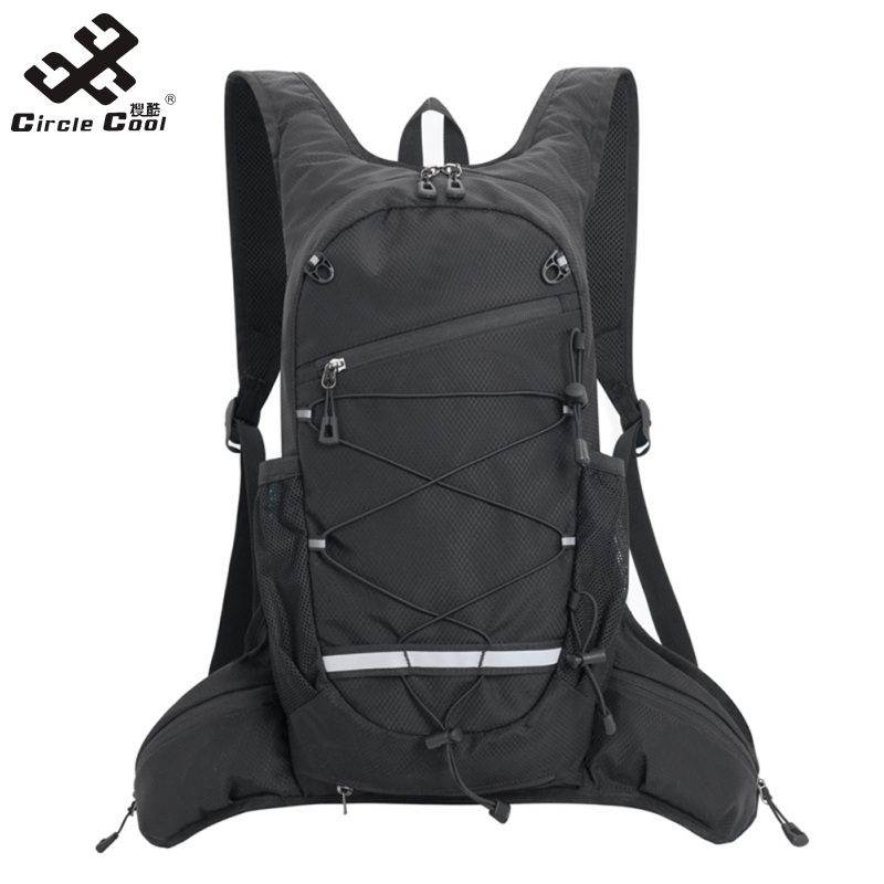 Circle Cool Outdoor Sports Hydration Backpack With Water Bag Waterproof Large-capacity Cycling Bag Climbing Pouch