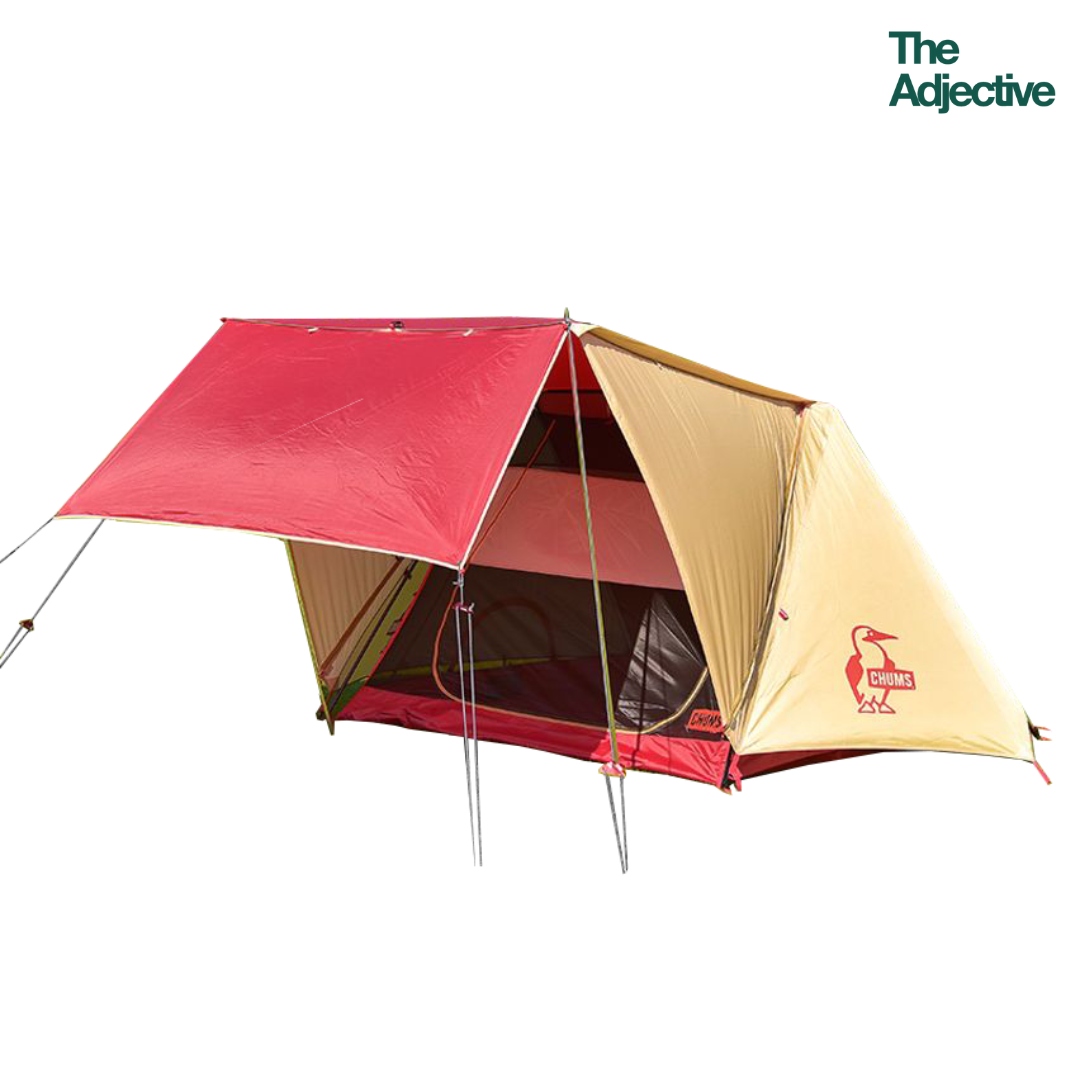 CHUMS /A-Frame Tent 3 เต็นท์ 2-3 คน เต็นท์สนามแคมป์ พร้อมส่ง ผ้าโพลีเอสเตอร์ อุปกรณ์แคมป์ปิ้ง ชัมส์ ราคา 15,500 บาท*ส่งฟรี
