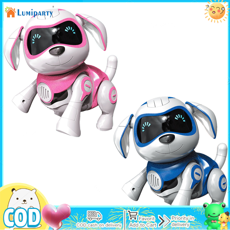 Rc Dog Robot Toys Rechargeable Touch Sensing Simulation Remote Control