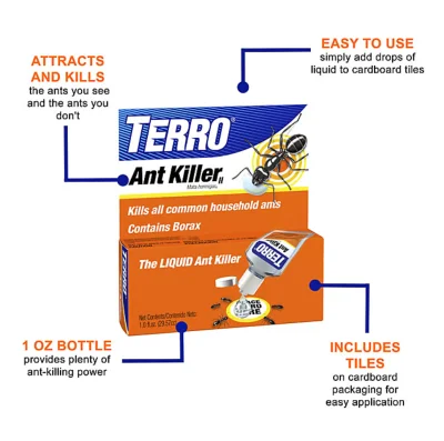 Terro Liquid Ant Killer -1oz/2oz/Bait