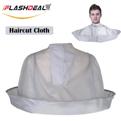 iFlashDeal Haircut Cloth Salon Hairdressing Waterproof Haircutting Cloth 360° Salon Haircut Cape Hair Cutting Fold Umbrella Cape Apron Haircut Capes Cover Cloth with Adjustable Velcro