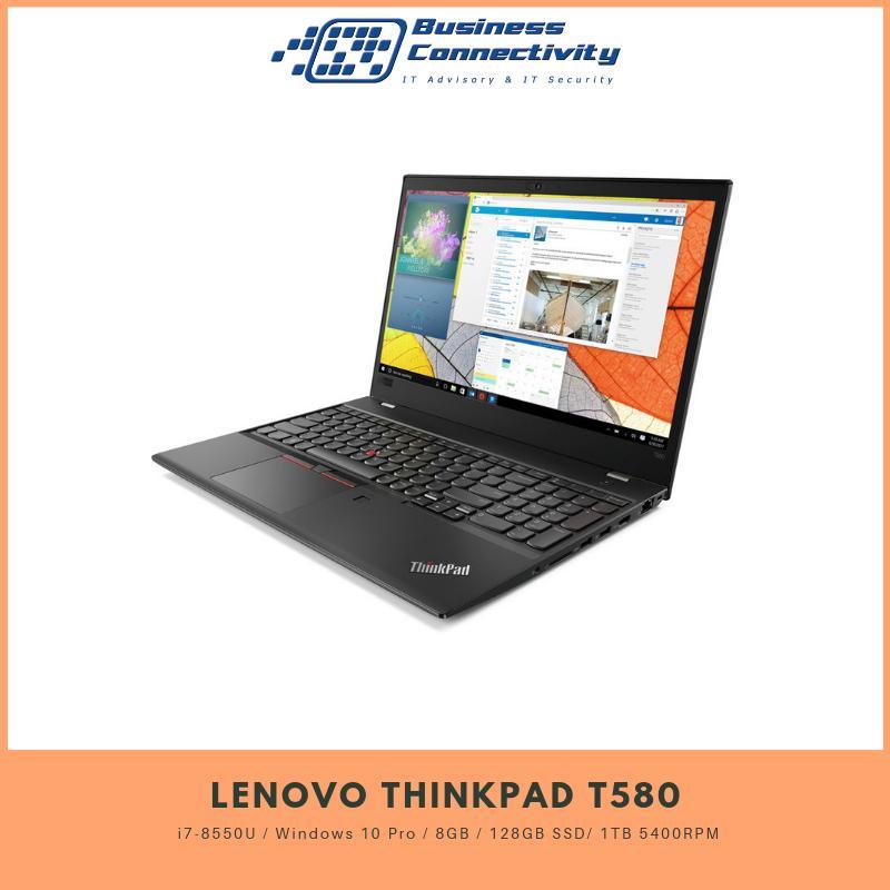 Lenovo Thinkpad T580 i7-8550U / Windows 10 Pro / 8GB / 128GB SSD/ 1TB 5400RPM