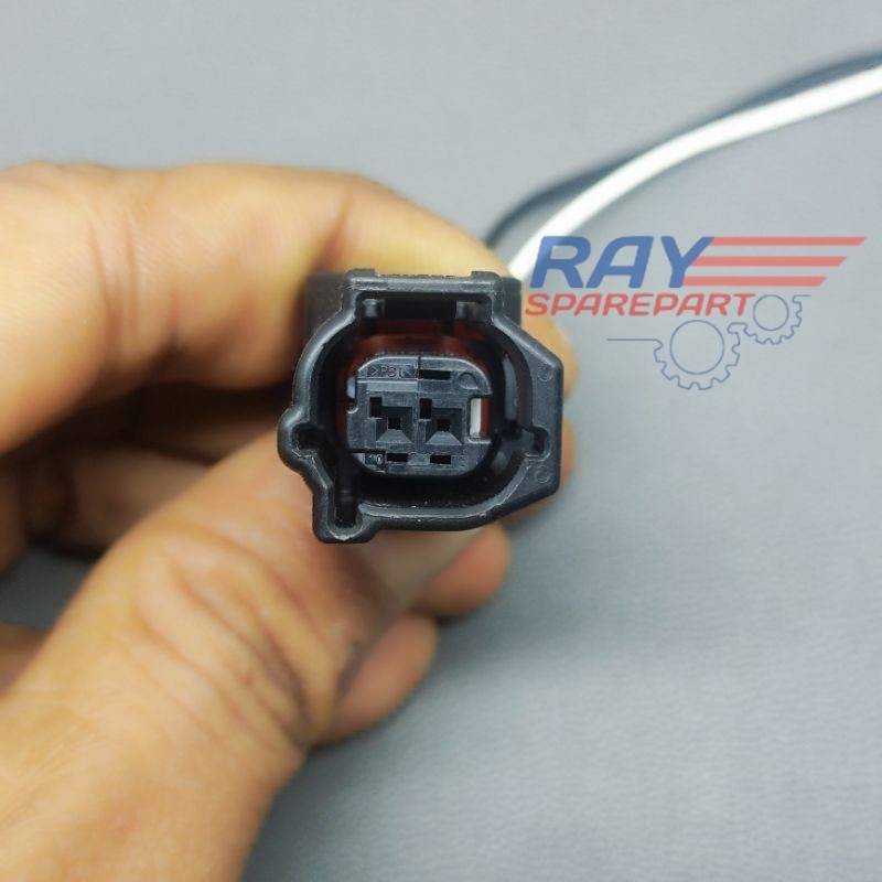 SOKET SOCKET KABEL SWITCH SENSOR ABS FEMALE TOYOTA AVANZA INNOVA RUSH FORTUNER HILUX CAMRY ORIGINAL Harga 19,000 rupiah*Gratis Ongkir