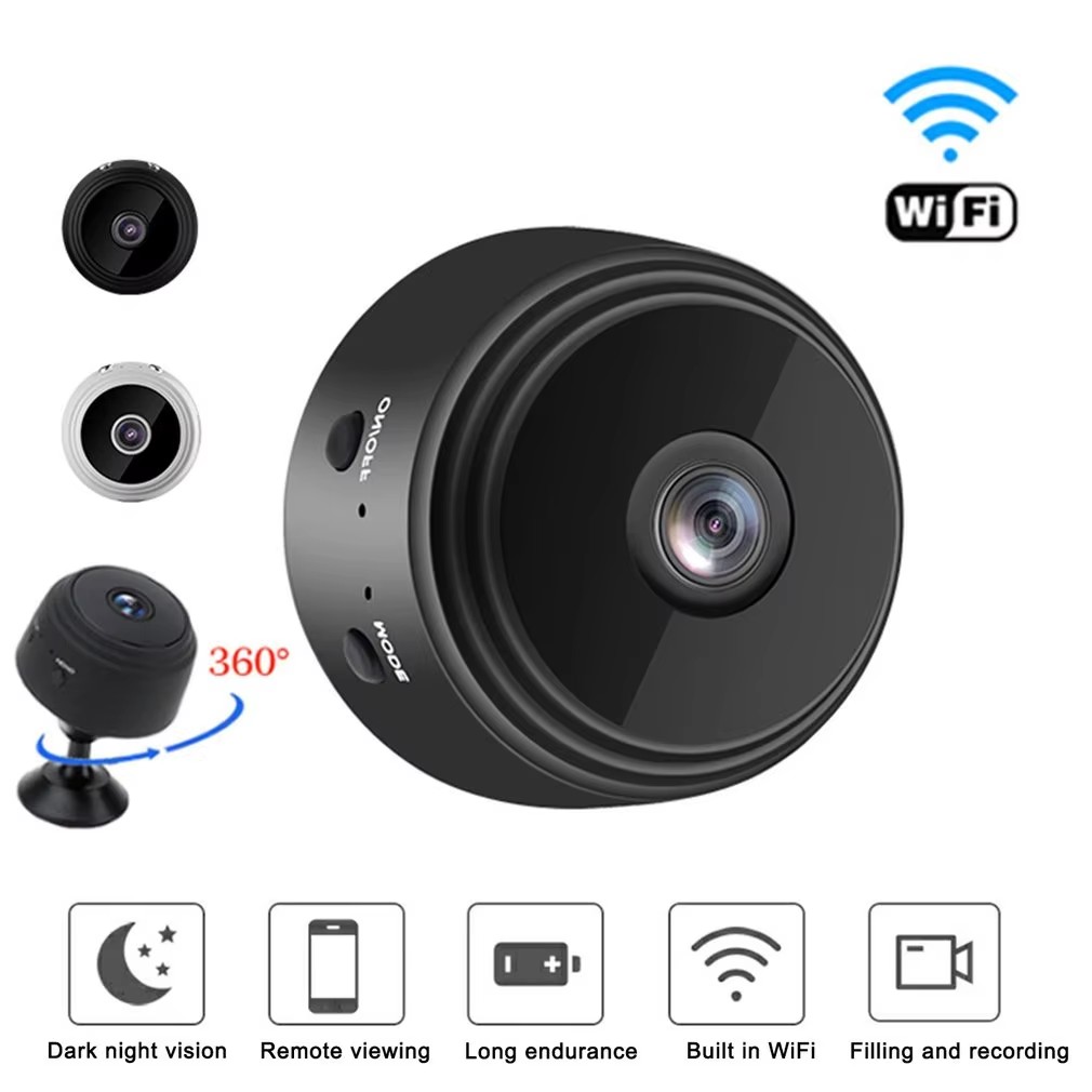 Tầm Nhìn Ban Đêm Camera IP 1080P HD Máy Quay Mini Giám Sát Không Dây Camera WiFi Máy Quay Video