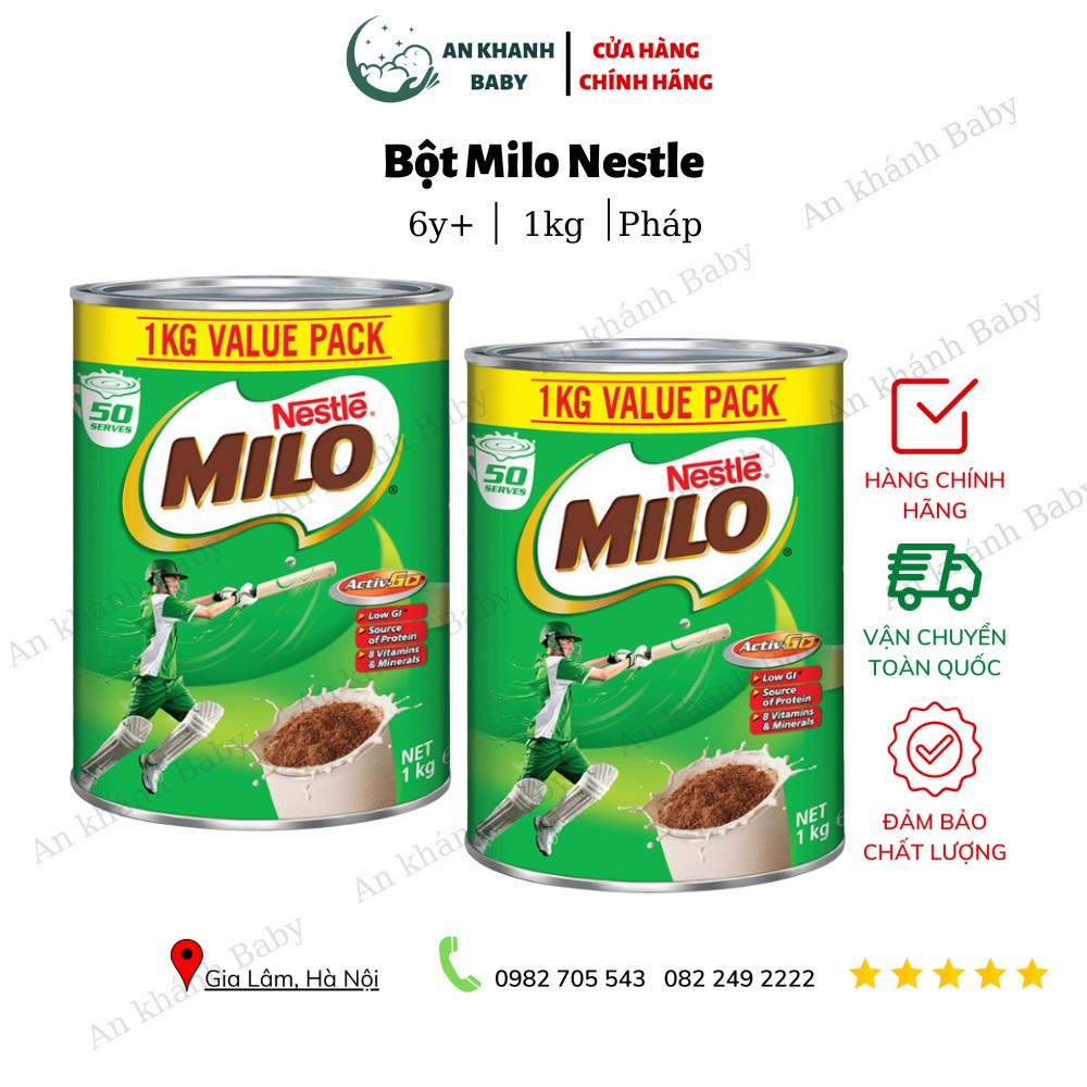 Date mới Milo Úc 1kg date t1 2025