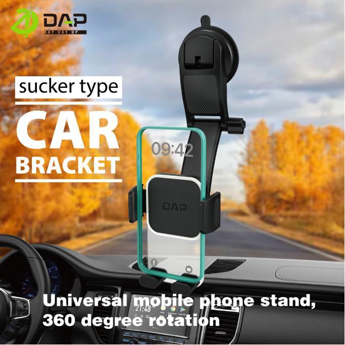 DAP Car Holder HP Mobil Dashboard Fleksibel 360° Vacuum Suction One-Touch D-CZ17 Original - Garansi Resmi 1 Tahun Harga 53,900 rupiah*Gratis Ongkir