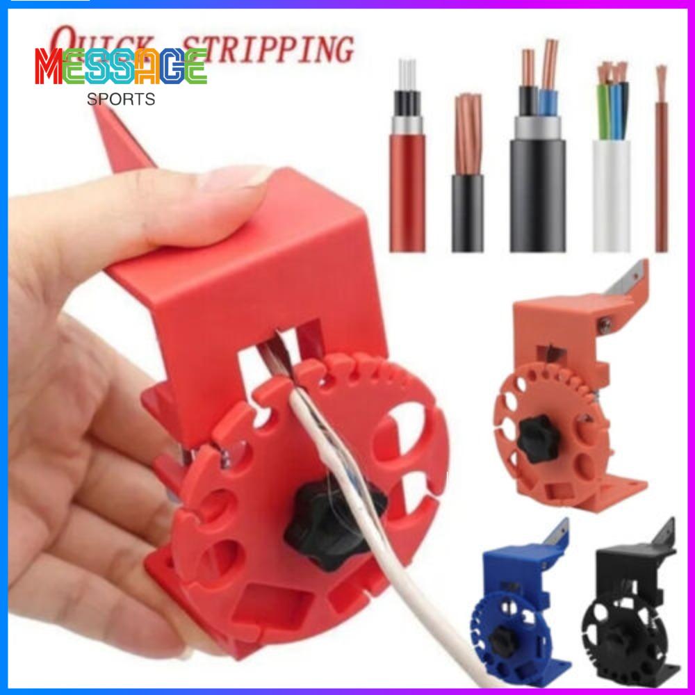 PINK A Mạng Đa chức năng Máy cắt dây Dụng cụ thợ điện Kìm Cáp Tước cáp Dụng cụ Tước Kìm tuốt dây đồng