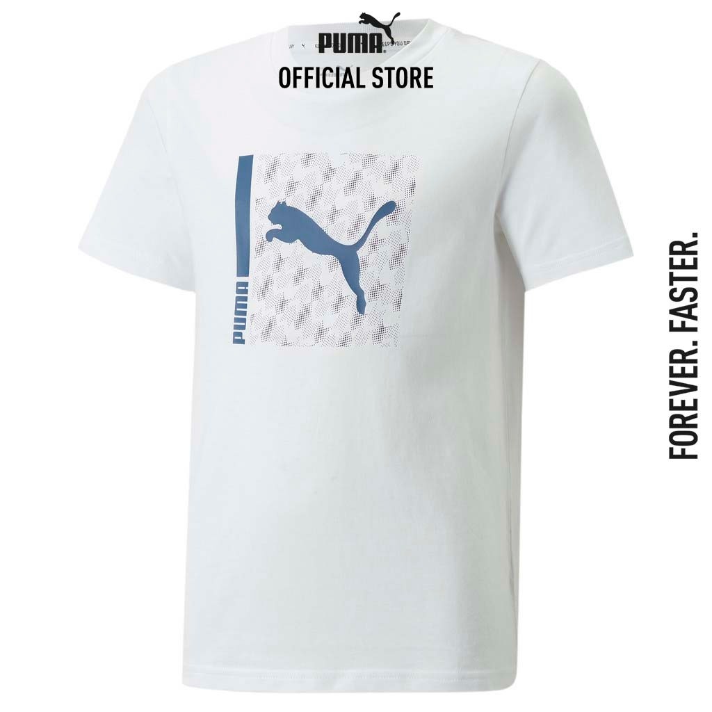 PUMA KIDS - Active Sports Tee Youth White - APP - 67007102 ราคา 700 บาท*ส่งฟรี