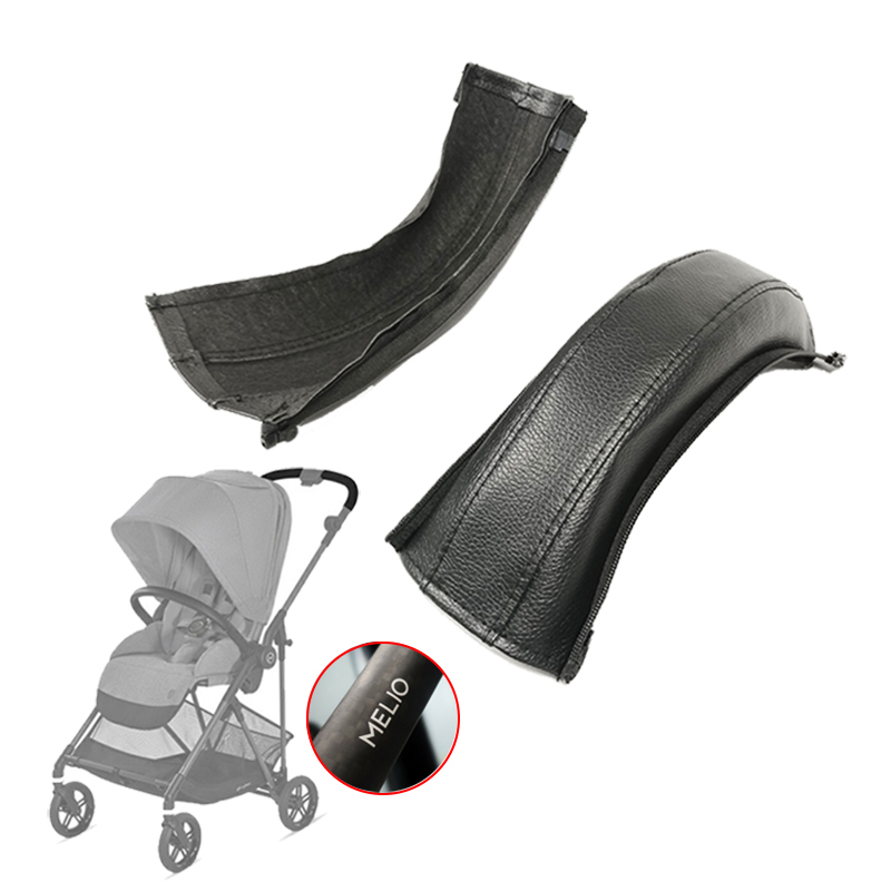 Strole lan can da bìa cho cybex melio 2/3 Carbon tay cầm xe đẩy Buggy mẹ đẩy Thanh bảo vệ trường hợp