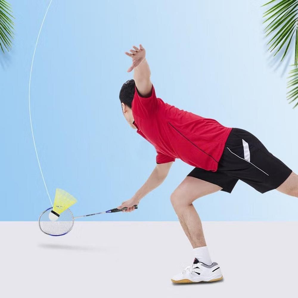 GONGL 1 Set Accompanying Practice Traininer Badminton Spin Rebound Self