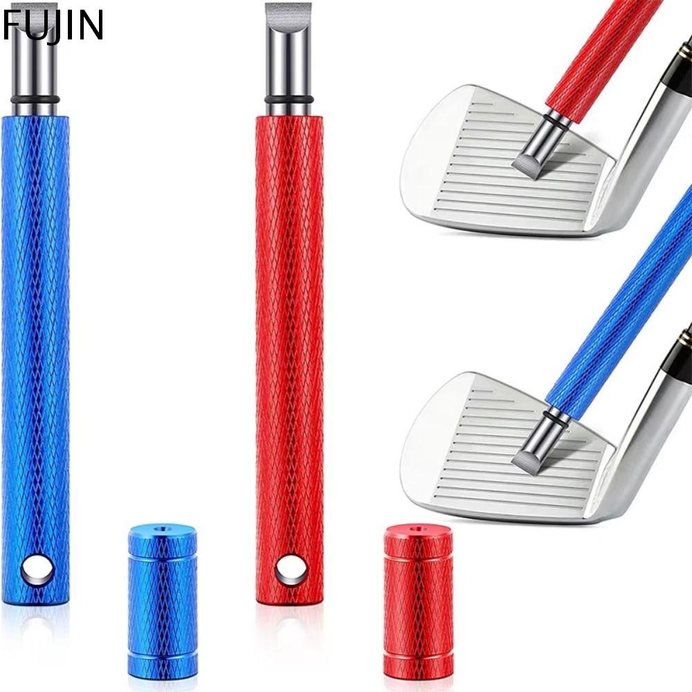 FUJIN Regroover Mài sắc rãnh gậy golf Nêm làm sạch Câu lạc bộ Wedge Dụng cụ mài rãnh gôn Phụ kiện Golf Dụng cụ tạo rãnh Dụng cụ làm sạch và mài rãnh Phụ tùng thể thao