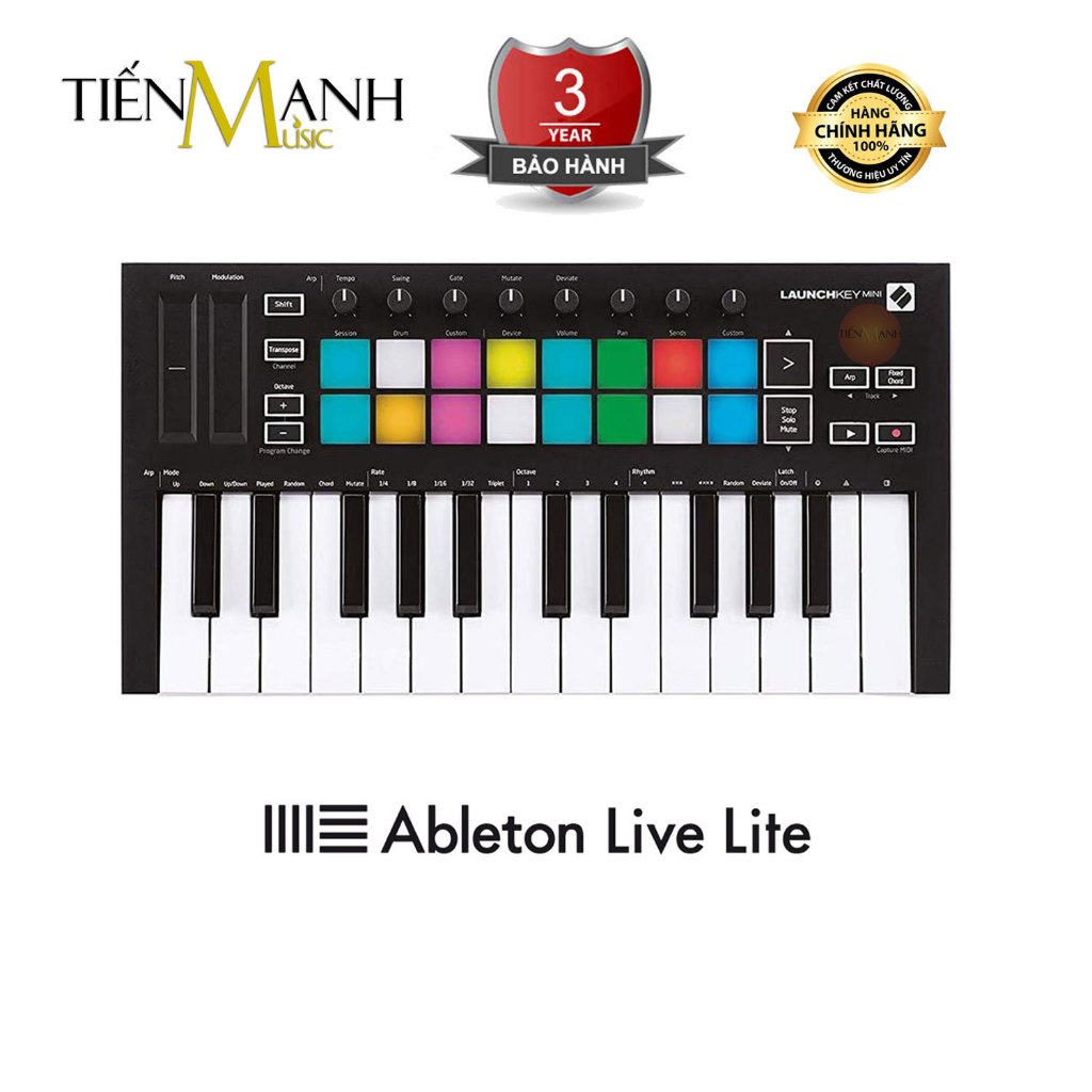 [Chính Hãng] Novation Launchkey Mini MK3 Bàn phím sáng tác - Sản xuất âm nhạc Producer Keyboard Controller