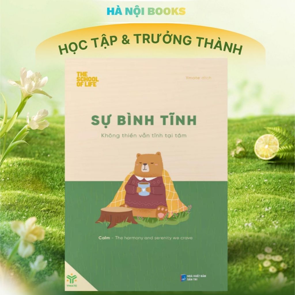 Sách Sự Bình Tĩnh - Không Thiền Vẫn Tĩnh Tại Tâm - YM