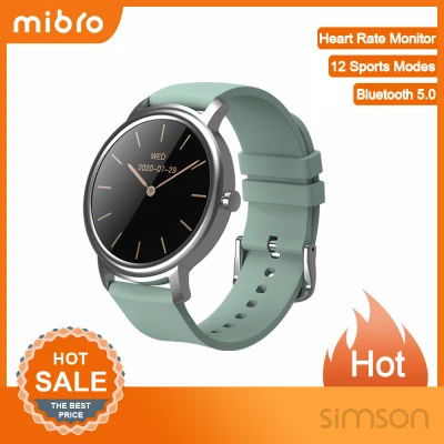 Mibro Air smart watch Smartwatch 42cm Touch Screen Heart Rate Fitness Tracker Bluetooth 5.0 Waterproof Mibro Smartband