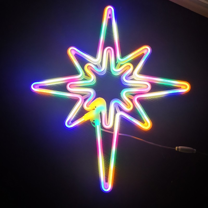 Dây Đeo Đèn Linh Hoạt Đèn Neon Polaris LED Đèn Mô Hình Ngoài Trời Treo Cây