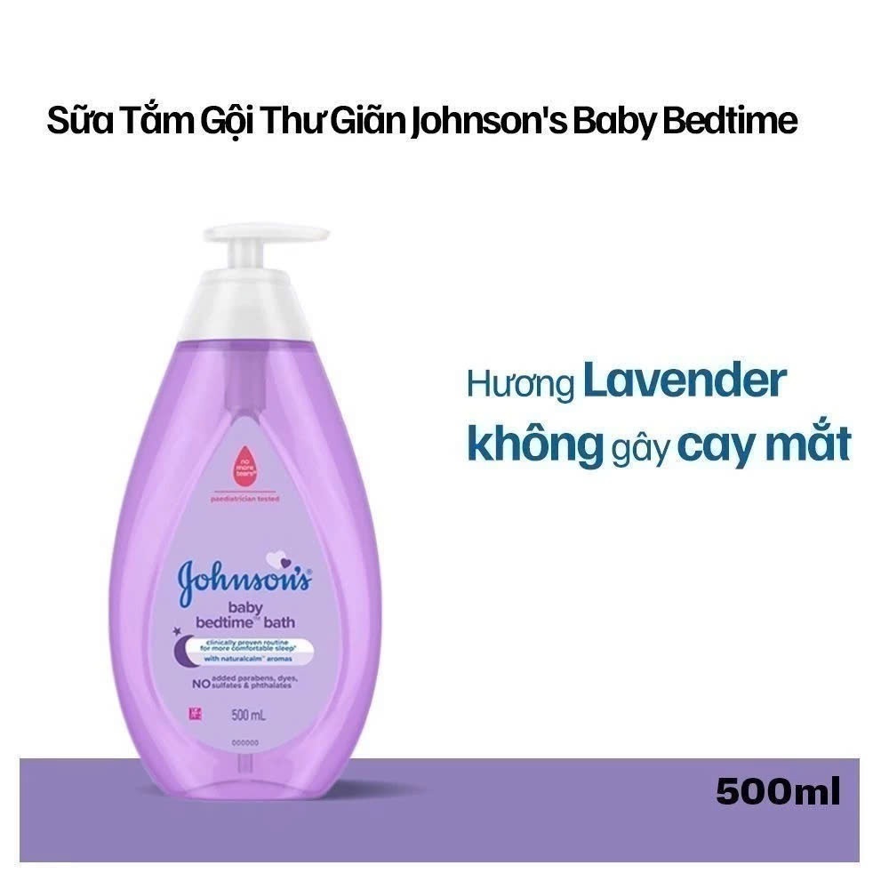 Sữa tắm Johnson Baby sữa tắm gội toàn thân cho Bé 200ml 500ml