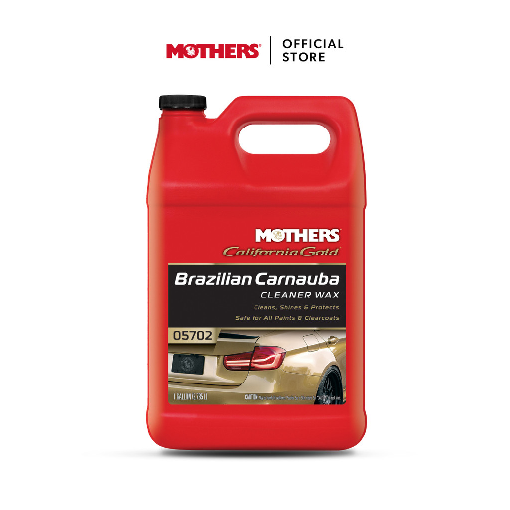 Mothers® California Gold Brazilian Carnauba Cleaner Wax แว็กซ์เคลือบสีรถพร้อมดึงคราบฝังแน่น (3.78 L) ราคา 3,500 บาท*ส่งฟรี