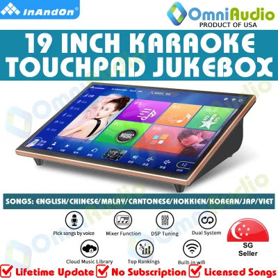 [CHEAPEST IN SG] INANDON 19" KOD KARAOKE TOUCHPAD/ TOUCHSCREEN SYSTEM (LOADED WITH ENGLISH/ CHINESE/ MALAY/ CANTONESE/ HOKKIEN/ KOREAN/ JAP/ VIET/ CAMBODIAN MTV SONGS)
