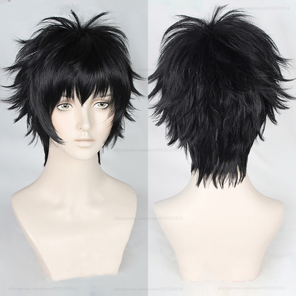 [Sẵn] Wig/Tóc giả cosplay Yuta Okkotsu - Chú thuật hồi chiến: Jujutsu Kaisen màu đen [Miu Cosplay]