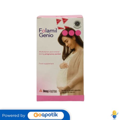 FOLAMIL GENIO BOTOL 30 KAPSUL