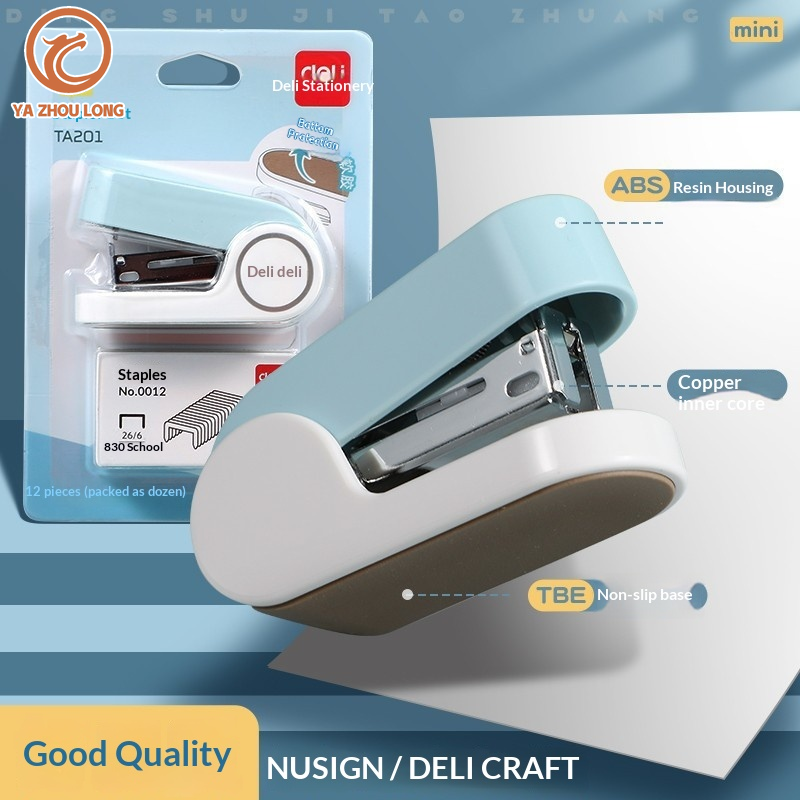 Ya zhou dài dập ghim nhỏ cho sinh viên và sử dụng tại văn phòng, thiết kế nhỏ gọn với 12 Dung lượng tờ và hoạt động trơn tru